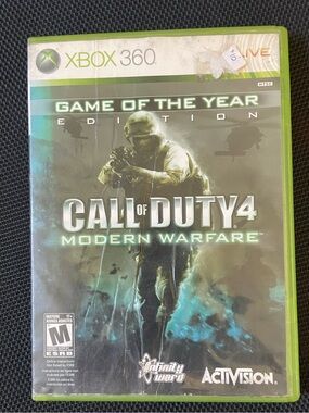 Xbox 360 Call of Duty 4: Modern Warfare - Green Case Game of the Year